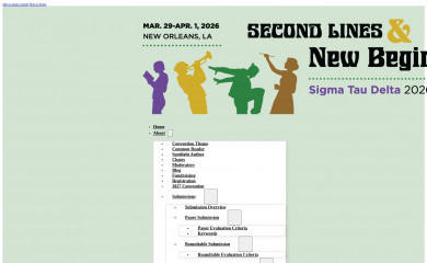 englishconvention.org screenshot