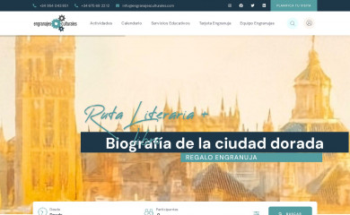 engranajesculturales.com screenshot