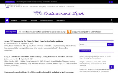 endowmentlock.com screenshot