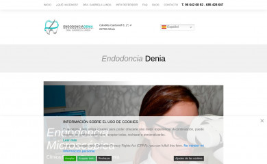 endodonciadenia.es screenshot