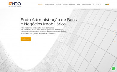 endonegociosimobiliarios.com.br screenshot