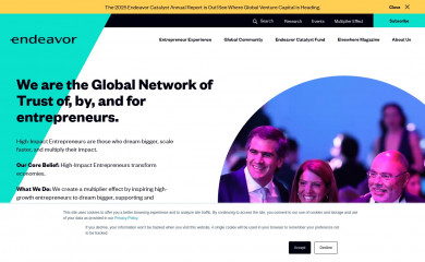 endeavor.org screenshot