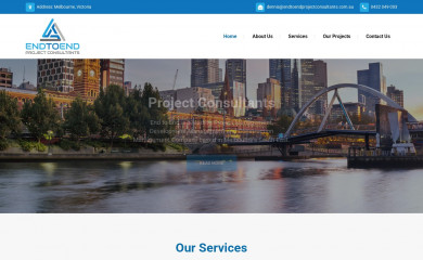 endtoendprojectconsultants.com.au screenshot