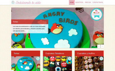 endulzandotuvida.cl screenshot