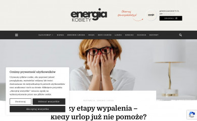 energiakobiety.pl screenshot
