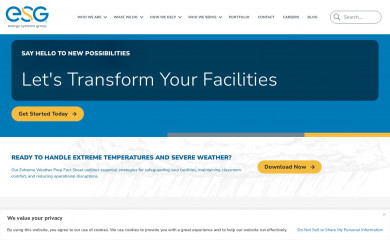 energysystemsgroup.com screenshot