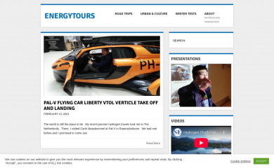 energytours.eu screenshot