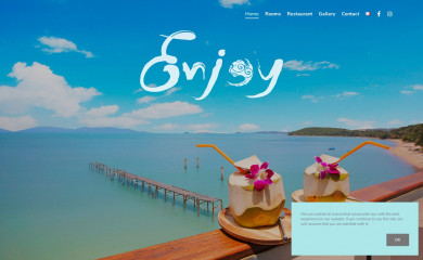 enjoybeach-samui.com screenshot