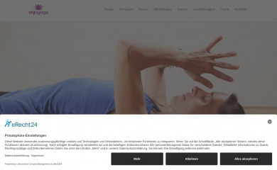 enjoyoga.at screenshot