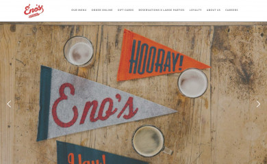 enospizza.com screenshot