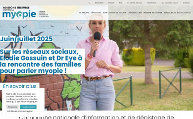 ensemblecontrelamyopie.fr screenshot