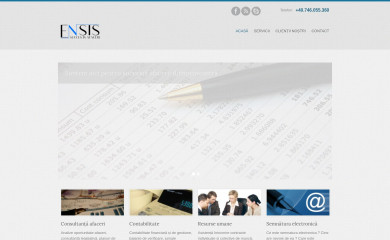 ensis.ro screenshot