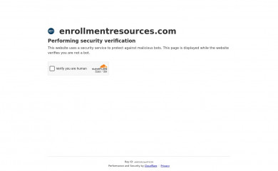 http://enrollmentresources.com screenshot