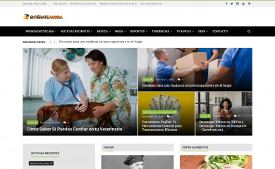 enterateahora.com.mx screenshot