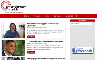 entertainmentchronicle.com screenshot