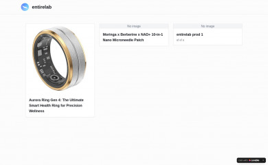 entirelab.com screenshot