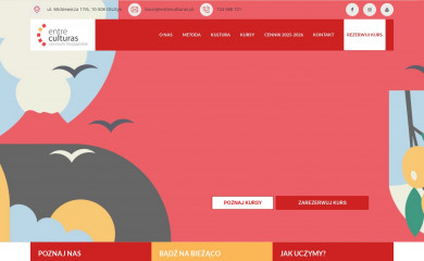 entreculturas.pl screenshot