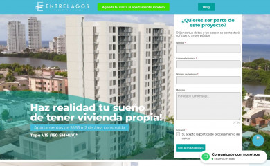 entrelagos.co screenshot