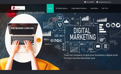 entwined.co.ke screenshot