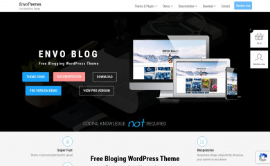 Envo Blog screenshot