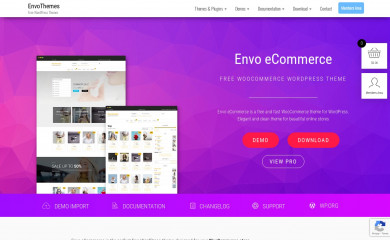 Envo eCommerce screenshot