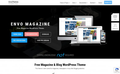 https://envothemes.com/free-envo-magazine/ screenshot