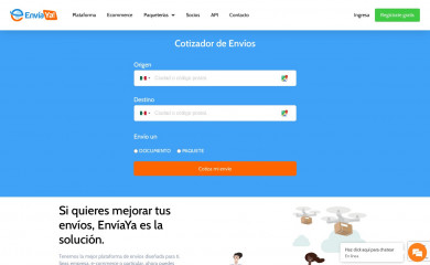 enviaya.com.mx screenshot