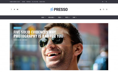 http://envirra.com/themes/presso4 screenshot
