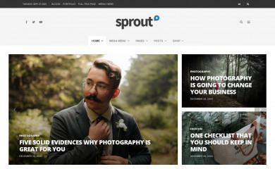 http://envirra.com/themes/sprout2 screenshot
