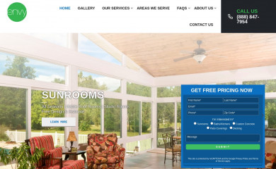 envyhomeservices.com screenshot