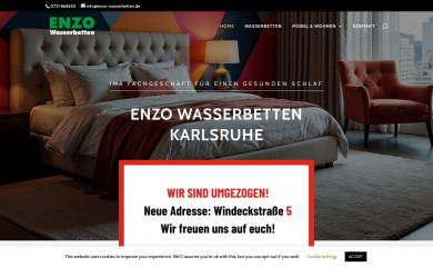 enzo-wasserbetten.com screenshot