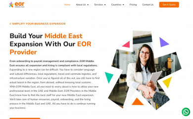 eormiddleast.com screenshot