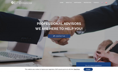 epbfinancial.co.uk screenshot