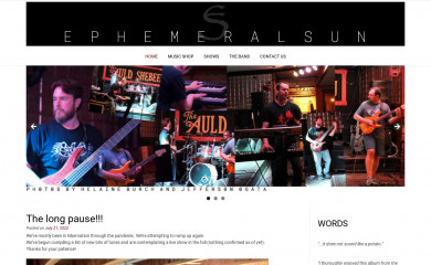ephemeralsun.com screenshot