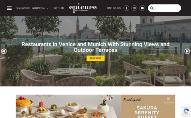 epicureasia.com screenshot