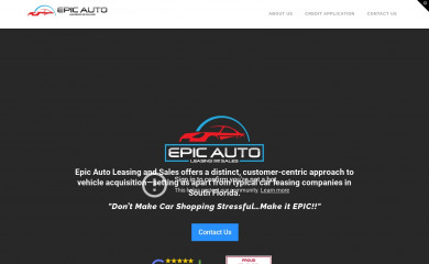 epicautolease.com screenshot