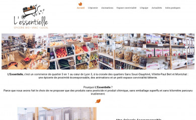 epicerie-lessentielle.fr screenshot