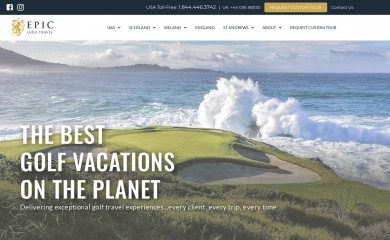 epicgolftravel.com screenshot