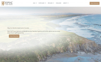 epicgolftravel.com screenshot