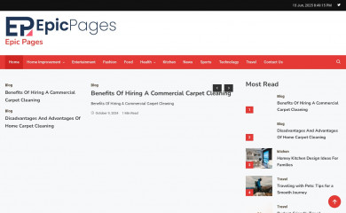epicpages.com.au screenshot