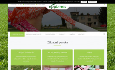 epplanes.sk screenshot