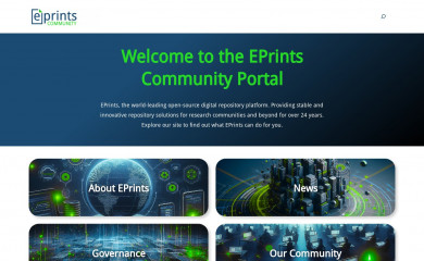 eprints-hosting.org screenshot
