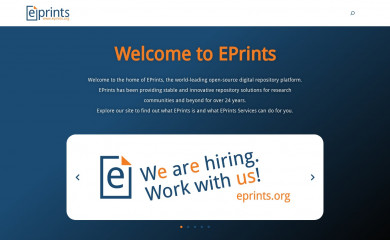 eprints.org screenshot