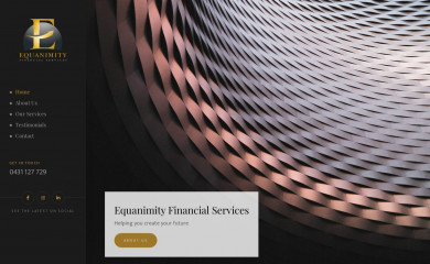 eqfinance.com.au screenshot