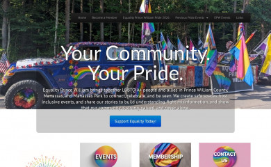 equalityprincewilliam.org screenshot