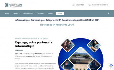 equasys.fr screenshot