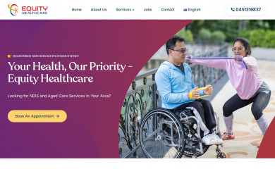 equitycare.com.au screenshot