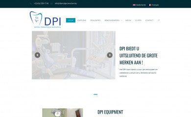 equipmentdpi.be screenshot