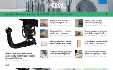 erco-pompyciepla.pl screenshot