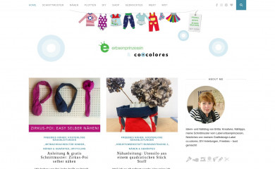 erbsenprinzessin.com screenshot